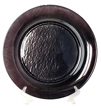 Блюдо Sensu d28х2.4см стекло 1112-1902203