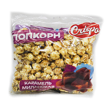 Попкорн CRISPO в карамельной глазури 150г