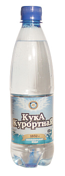 Вода минеральная КУКА курортная 0,5л п/б 