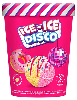Мороженое ICE-ICE пончик пинта 260г