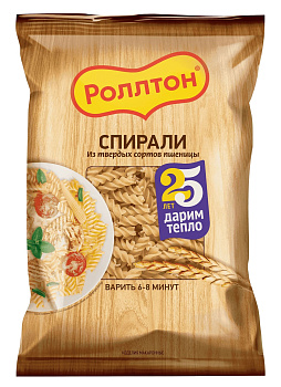 Макаронные изделия РОЛЛТОН спирали 400г