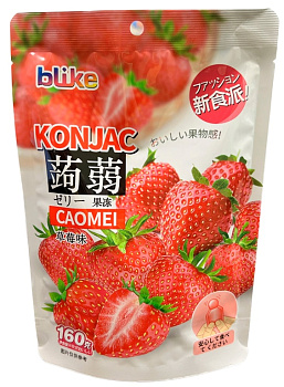 Желе BLIKE мармеладное Клубника 160г м/у