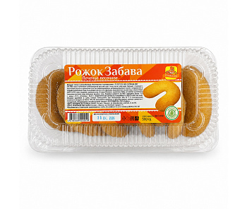 Рожок МАФФИН Забава песочный 500г (Иркутск)