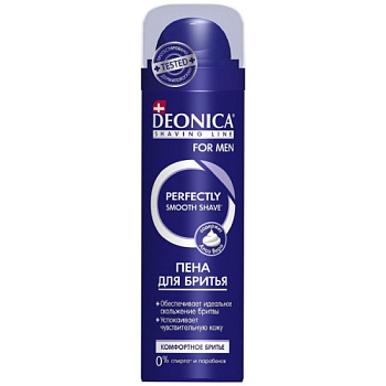 Пена для бритья DEONICA FOR MEN д/чувств кожи 240 мл