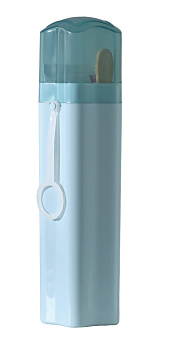 Футляр д/зубной щетки и пасты 20,5х5,5см Звезда голубой 4129439