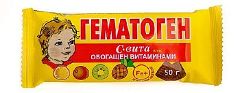 Гематоген детский С-Вита плюс 50г