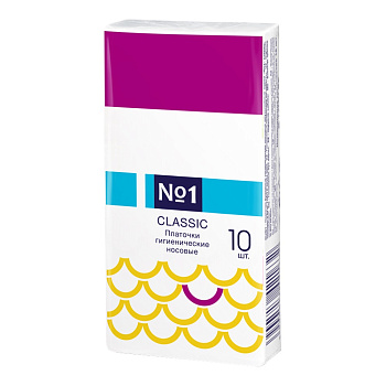 Платочки бумажные BELLA №1