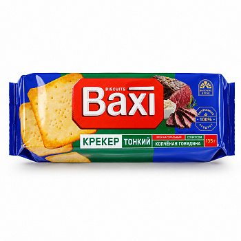 Крекер BAXI со вкусом и ароматом Копченная говядина 135г