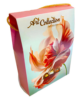 Набор конфет "ART Collection premium" Розовая коробка, 180г