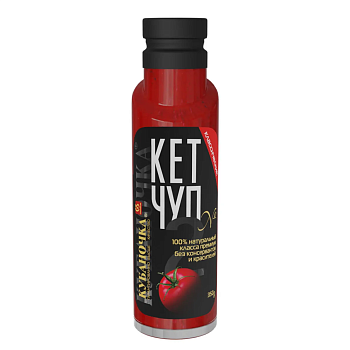 Кетчуп КУБАНОЧКА Классический 350г с/б