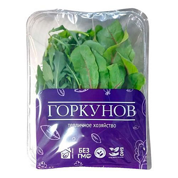 Салат "Горкунов" Руккола+Мангольд 75г