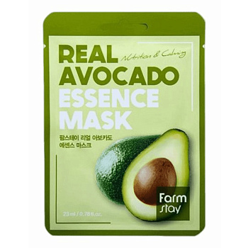Маска тканевая Farmstay Real Avocado Essence Mask 23мл