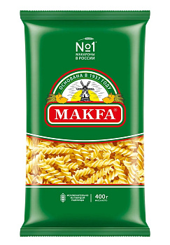 Макаронные изделия МАКФА Спирали 400г