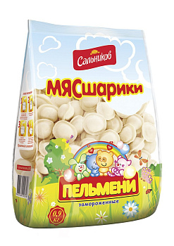 Пельмени САЛЬНИКОВЪ Мясшарики 900г
