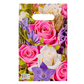 Пакет "Лирика" п/э с вырубной ручкой 20х30см 30мкм 2846938