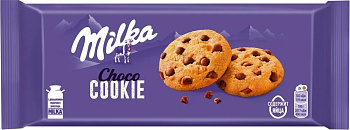 Печенье MILKA с кусочками молочного шоколада 126г