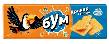 Печенье ДЫМКА Бум с солью 225г