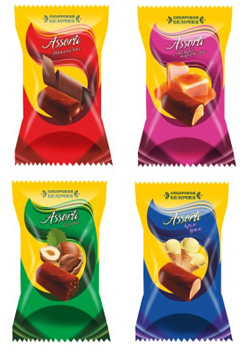 Конфеты СИБИРСКАЯ БЕЛОЧКА Assorti 250гр