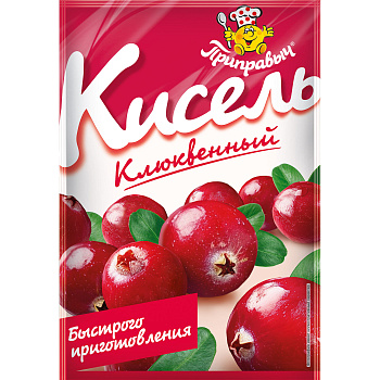 Кисель ПРИПРАВЫЧ Клюквенный 110г