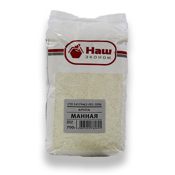 Крупа манная НАШ ЭКОНОМ 700г