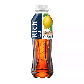 Чай черный RICH со вкусом Лимона 0,5л п/б