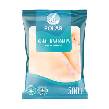 Филе кальмара с/м Полар 500г