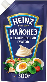 Майонез HEINZ Классический 300-350г д/п