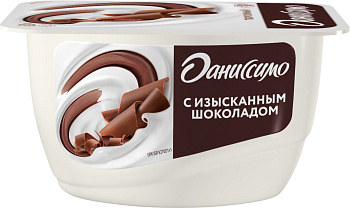 Продукт творожный  Даниссимо Браво шоколад 7% 130г без ЗМЖ