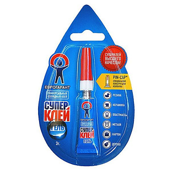 СУПЕР-КЛЕЙ ЕВРОГАРАНТ 3г