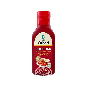Соус Перцовый Chung Jung One для топокки Tteobokki Hot Sauce (Gochujang) 300г п/б