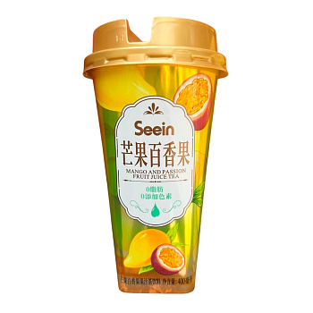 Чай фруктовый SEEIN со вкусом манго и маракуйи 400мл п/б
