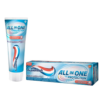 Зуб.паста Аквафреш All-in-One Protection 75мл