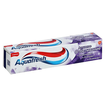 Зуб.паста Аквафреш Активное Отбел GSK 100мл