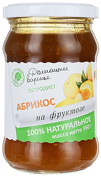 Варенье ПЕТРОДИЕТ домашнее абрикосовое 350г