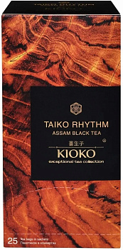 Чай KIOKO TAIKO RHYTHM Ассам черный (25*2,2г) 55г