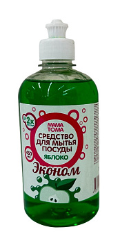 Средство д/мытья посуды Мама Тома Эконом яблоко 450 мл