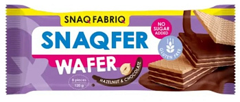 Протеиновая вафля SNAQ FABRIQ Шоколад-фундук 120г