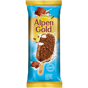 Мороженое Фронери Эскимо АльпенГольд 58г Продукт без ЗМЖ
