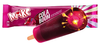 Мороженое Инмарко Макс Фруктовый лед кола,вишня,взрыв карамель 55гр