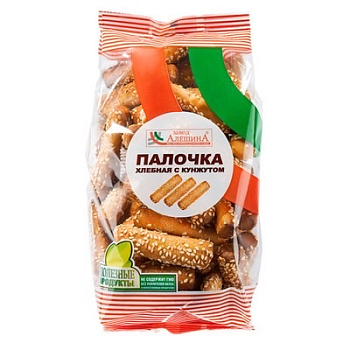Палочка Хлебная с кунжутом 220г г.Абакан