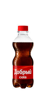 Напиток газированный ДОБРЫЙ Кола 0,3л п/б