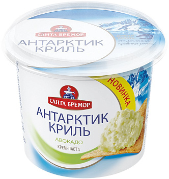 Паста из морепродуктов Антарктик-Криль с авокадо 150г