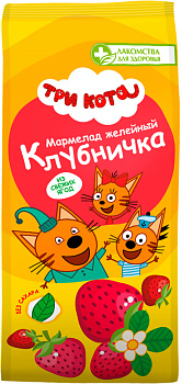 Мармелад Три кота Клубничка 105г