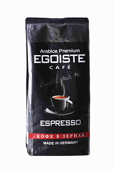 Кофе EGOISTE Эспрессо зерно 250г м/у