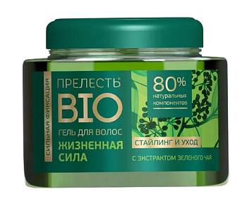 Гель д/волос ПРЕЛЕСТЬ био с экстрактом зеленого чая 250мл