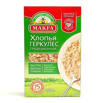 Хлопья МАКФА Геркулес традиционный 400г