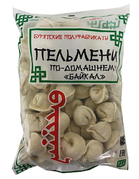 Пельмени домашние "Байкал" 450г ИП Жалсабон