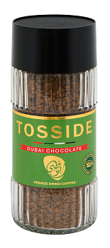 Кофе TOSSIDE Dubai Chocolate с ароматом фисташки и шоколада раствор 95г с/б