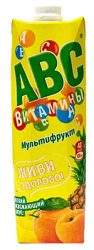 Нектар АВС ВИТАМИНЫ мультифрукт 1л т/п Беларусь