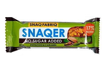 Батончик SNAQ FABRIQ фисташка и карамель 50г